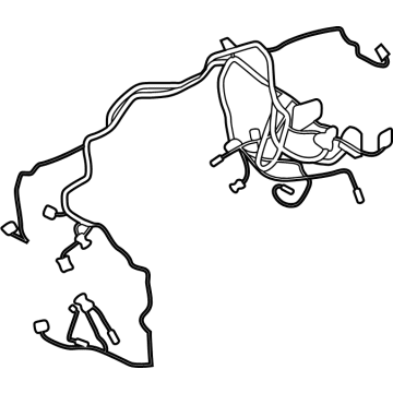 OEM BMW M8 Gran Coupe WIRING SET, HEATER/AIR CONDI - 64-11-9-361-696