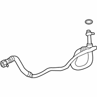 OEM BMW 640i Oil Cooling Pipe Outlet - 17-22-7-583-184