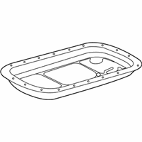 OEM Pontiac Transmission Pan - 96043244