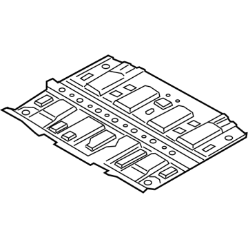 OEM 2022 BMW 228i xDrive Gran Coupe TRUNK FLOOR - 41-00-7-955-516