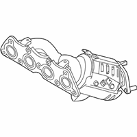 OEM Kia Rio Exhaust Manifold Catalytic Assembly - 285002BSNA