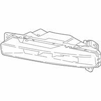 OEM 2019 BMW 530e xDrive Fog Light, Led, Left - 63-17-7-349-131