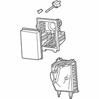 OEM Mercury Mariner Air Cleaner Assembly - 8L8Z-9600-CA