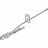 OEM 2009 BMW X3 Plus Pole Battery Cable - 61-12-3-414-879