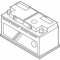 OEM BMW 525xi Battery, Manuf.: Douglas (Warranty Only) - 61-21-8-381-762