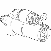 OEM 2009 GMC Savana 1500 Starter Asm, (Remanufacture)(Pg260D) - 19168040