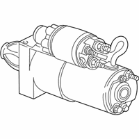 OEM 2009 Chevrolet Express 1500 Starter Asm, (Remanufacture)(Pg260D) - 19168040