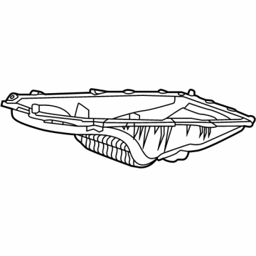 OEM 2021 Cadillac CT4 Oil Pan - 12696718