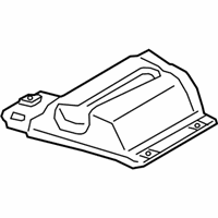 OEM BMW X3 TUNNEL HEAT INSULATOR - 51-48-8-065-977