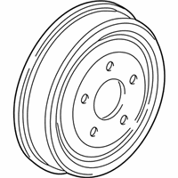 OEM 2003 Saturn Vue Drum Asm, Rear Brake - 10306594