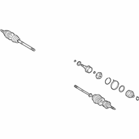 Genuine Toyota Celica Axle Assembly - 43420-20560