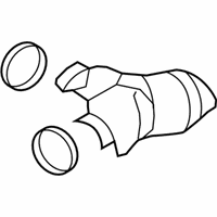 OEM Mercury Heat Shield - 7E5Z-5E258-A