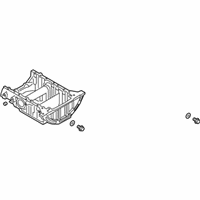 OEM 2018 Kia Stinger Pan Assembly-Engine Oil - 215203LTC0
