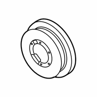 OEM 2021 BMW 840i xDrive Gran Coupe VIBRATION DAMPER - 11-23-9-846-660