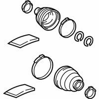 OEM 2016 Toyota RAV4 Front Cv Joint Boot Kit - 04427-0R111