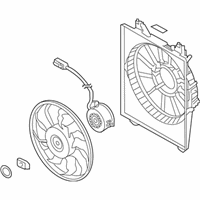 OEM 2011 Hyundai Veracruz Blower Assembly-CONDENSOR - 97730-3J100