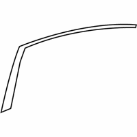 OEM Nissan Altima Tape-Rear Door Outside, RH - 82812-JA000