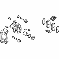 OEM Kia Rear Wheel Brake Assembly, Left - 582101M300