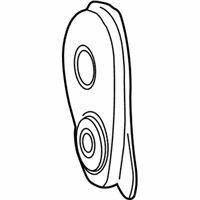OEM Ford E-350 Econoline Club Wagon Timing Belt Cover - E5TZ6019H
