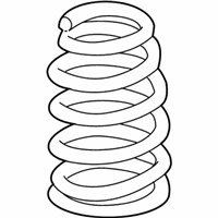 OEM 2014 Honda CR-V Spring, Rear - 52441-T0H-A11