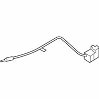 OEM 2014 BMW ActiveHybrid 7 Plus Pole Battery Cable - 61-12-9-223-473