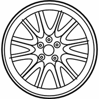 OEM 2004 Dodge Intrepid Aluminum Wheel - XY49PAKAA