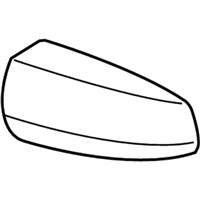OEM 2010 BMW X5 Cover, Mirror, Left - 51-16-2-182-697