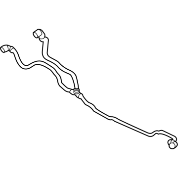 OEM 2021 BMW 840i xDrive Gran Coupe Upper Radiator Coolant Hose - 17-12-8-602-863