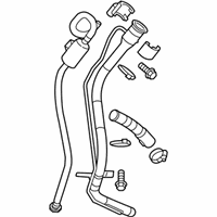 OEM 2014 Cadillac ELR Filler Pipe - 22886736