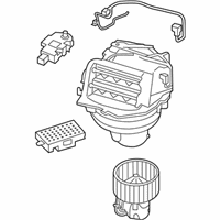 OEM 2012 BMW 535i Blower Unit - 64-11-9-248-171