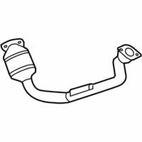 OEM 2008 Chevrolet Malibu Converter & Pipe - 25837669