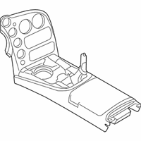 OEM Dodge Viper Base-Floor Console - XN88DX9AB