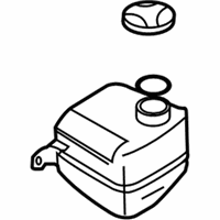 OEM 2011 Hyundai Tucson Coolant Reservoir Tank - 25430-2S000