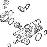 OEM 2012 Hyundai Tucson Control Assembly-Coolant Temperature - 25600-2G400