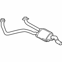 OEM 2001 Dodge Ram 1500 Van Catalytic Converter - 52103346AG