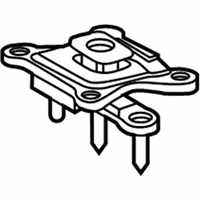 OEM 2021 Lexus LS500 INSULATOR, Engine Mounting - 12371-70120