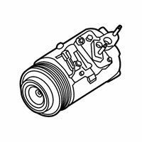 OEM Lincoln Nautilus Compressor Assembly - K2GZ-19703-A