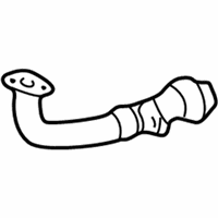 OEM 2000 Honda CR-V Pipe A, Exhuast - 18210-S10-L01