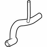 OEM 2000 Ford Focus Lower Hose - 3S4Z-8286-BC