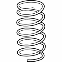 OEM Kia Rondo Rear Coil Springs - 553501D400DS