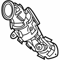 OEM 2020 Lexus LS500 Catalytic Converter Assembly - 17500-70010