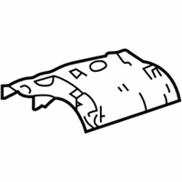 OEM 2021 Lexus LS500h INSULATOR Sub-Assembly - 58043-50040