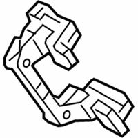 OEM 2018 Ford Focus Caliper Support - BV6Z-2B511-B