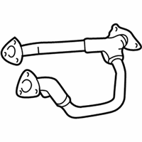 OEM 2004 Acura RL Pipe A, Exhaust - 18210-SZ3-003