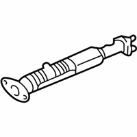 OEM 1999 Acura RL Chamber Catalytic Converter (Hhh982) - 18151-P5A-A00