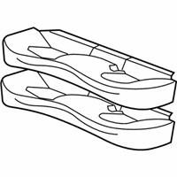 OEM Cadillac CTS Cushion Assembly - 25905612