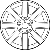 OEM 2002 Infiniti Q45 Wheel Rim - 40300-AR225