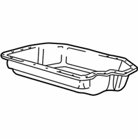 OEM 1996 BMW 750iL Oil Pan - 11-13-1-704-393