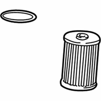 OEM 1998 BMW 740i Oil Filter Element Set - 11-42-7-510-717