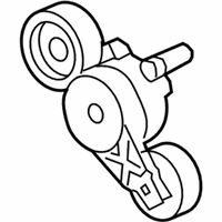 OEM 2004 Ford E-350 Super Duty Serpentine Tensioner - 3C2Z-6B209-CA